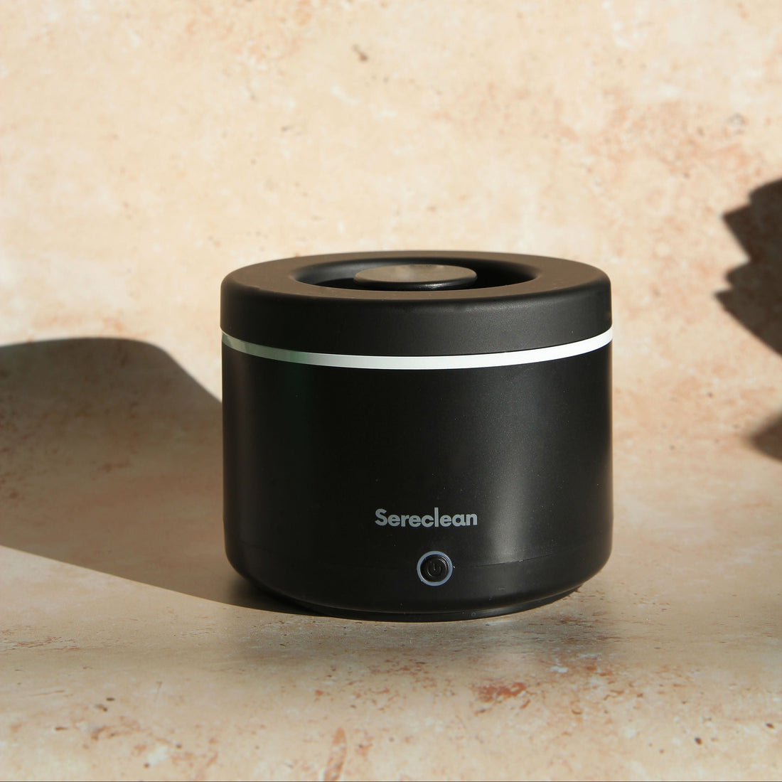 black sereclean ultrasonic retainer cleaning pod