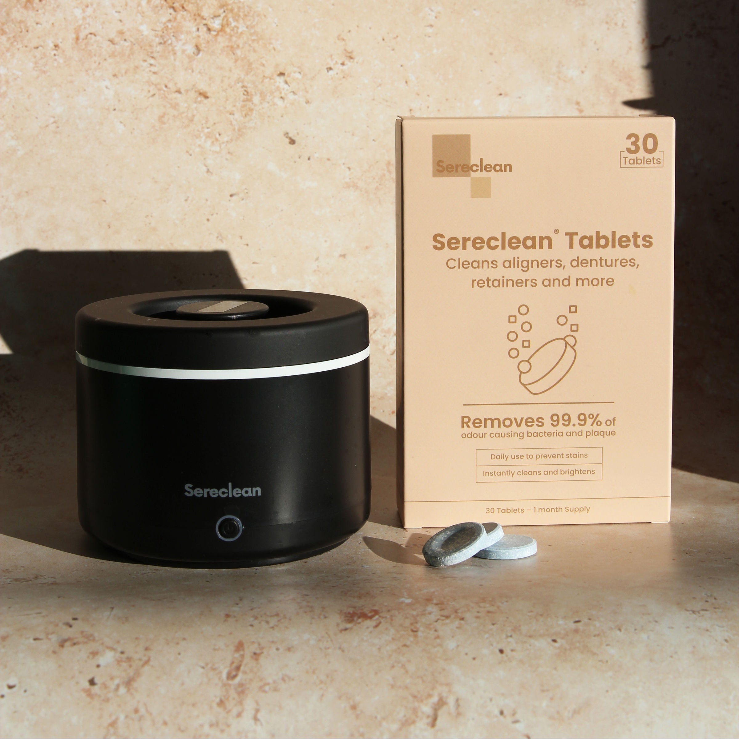 The Sereclean Pod Starter Set- Matte Black